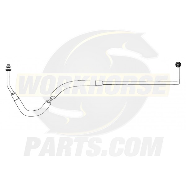 15035998  -  Hose Asm - Engine Oil Cooler Outlet